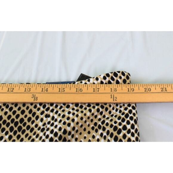Investments Brand Womens Ankle Pants Size 18 Slimming Snakeskin Print NWT - Picture 7 of 8